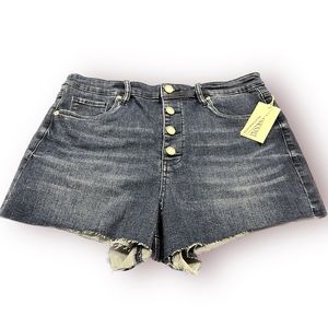 Blanknyc the lenox button front high rise Dark Wash Blue size 31